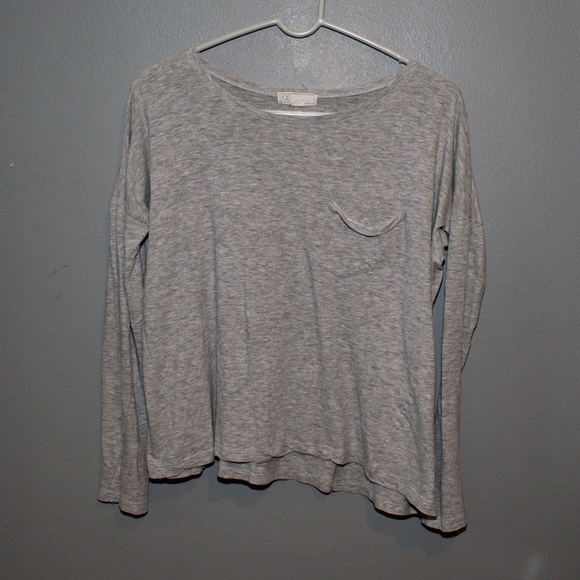 Forever 21 Gray Crop Top - Picture 2 of 4